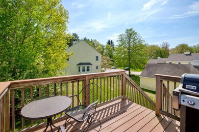 Balcony off of kitchen