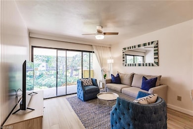 Living room featuring hardwood / wood-style floors