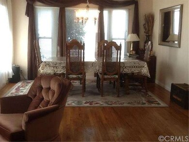 Wood floors in living room/dining room