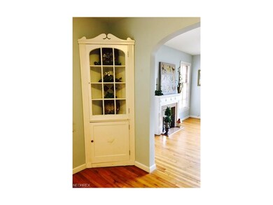 Attractive Corner Cabinet in the Dining Room ~