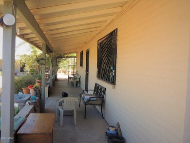 Main house front porch