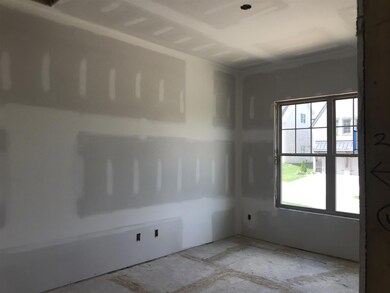 Master Bedroom - This is the actual house under construction