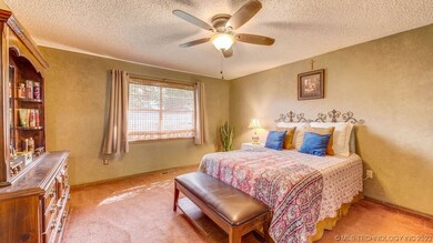 Large Primary suite with walk in closet and full s