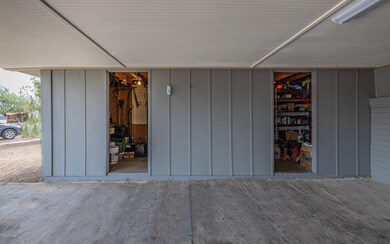 Storage Room off Carports
