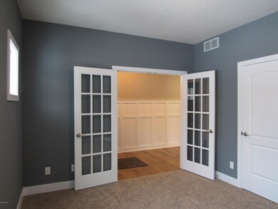 French Doors Leading Into Flex Room