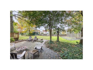Beautiful private fenced in yard with large deck, 