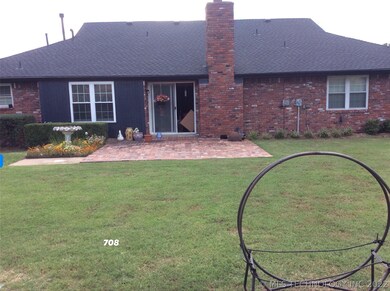 View of back of house