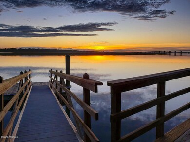 Community Dock at Sunrise