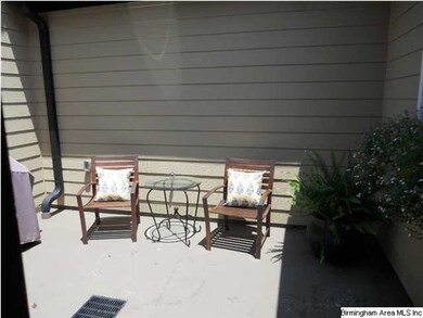 Courtyard has enough room for plenty of sitting ar