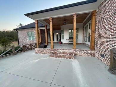 Rear porch