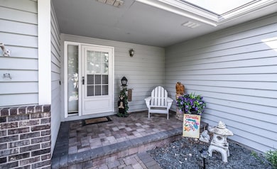 Welcoming front entry