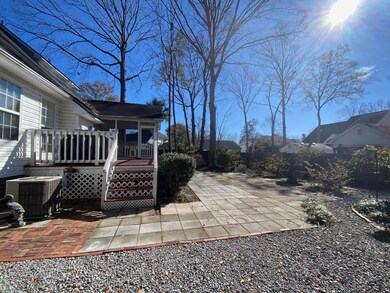 Rear porch and Screen Porch
