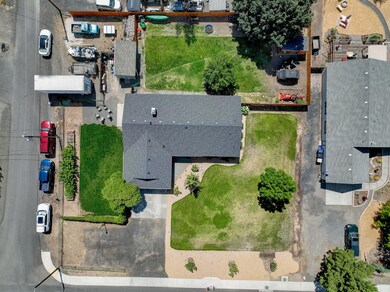 Overhead view .5 acre lot