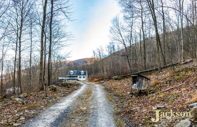 Driveway to house