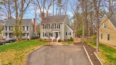 Oversized Driveway easily fits 4 cars!