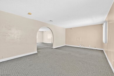 Bright, secluded space just off the living room