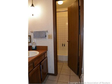 Bathroom. There are two bathrooms in the layout wi