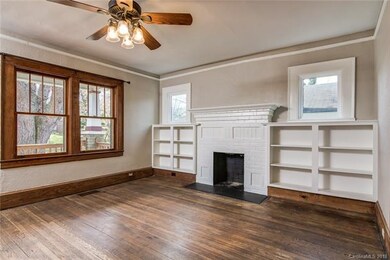 The best of West Asheville bungalows with built-ins and original woodwork.