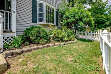 Beautiful landscaping all around the...