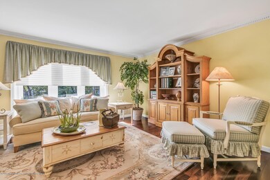 Sunny formal living room