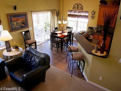 Aerial View. Breakfast Bar & Eat-In Kitchen Area