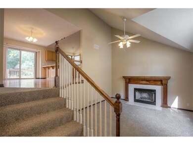 Living room is open to kitchen.