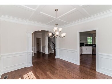 Photo of another Raleigh dining room. Home under c
