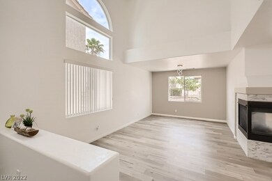 Living room and formal dining