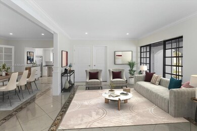 Virtually staged/Rendering