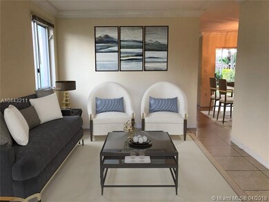 Virtually Staged Living Room