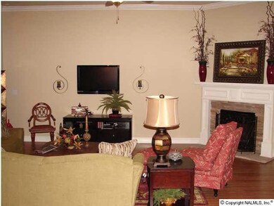 Great Room. Similar home being built.