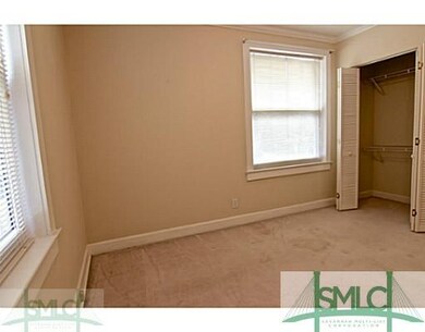 Bedroom. This bedroom has excellent closet space a
