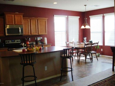 Mocha Maple cabinets and SS appliances