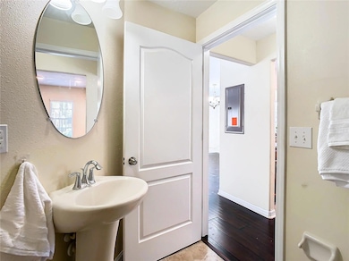 first floor half bath