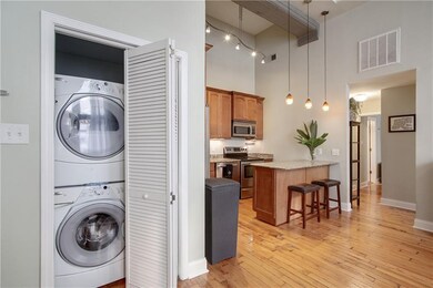 Washer dryer in closet