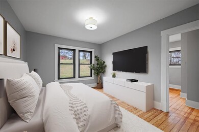 Primary bedroom with new en-suite. Walk in closet,