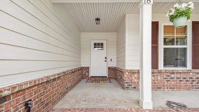 Inviting front porch