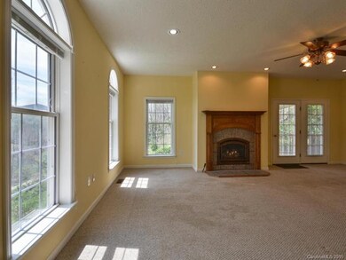This is one of two massive living rooms!