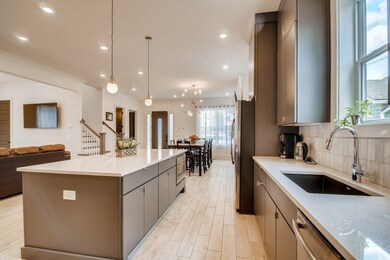 Open floor plan with tile floors throughout.