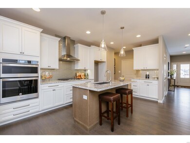 Gourmet Kitchen With Island and Breakfast Bar