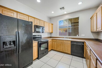 Spacious kitchen with plenty of cabinets