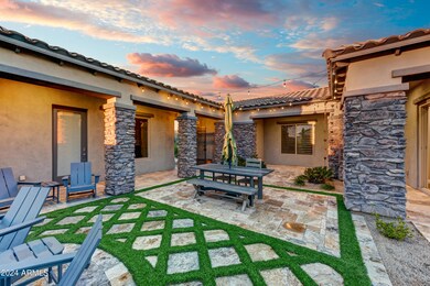 002_Front Courtyard Sunset