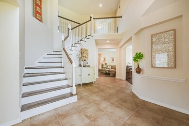 Beautiful wood staircase