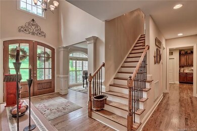 The two story foyer makes a dramatic statement!