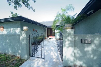 Entranceway-front courtyard.