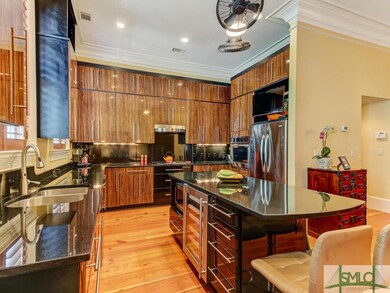 Kitchen offers custom cabinetry, all appliances, i