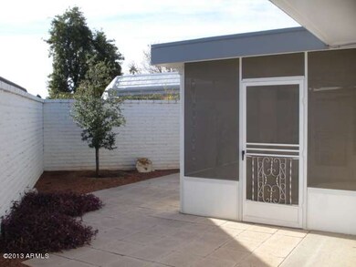 Private Courtyard and Screened Patio