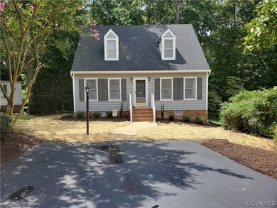 Newly sealed double driveway.