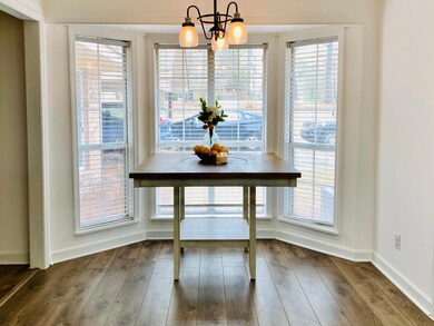 Bay Window into Kitchen