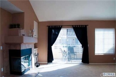 Living room with access to patio